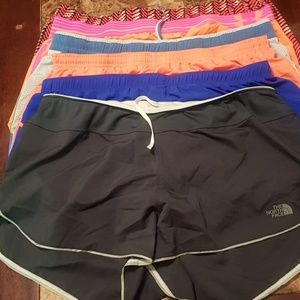 Nike,North the face,Under U lot of 6 all XL...